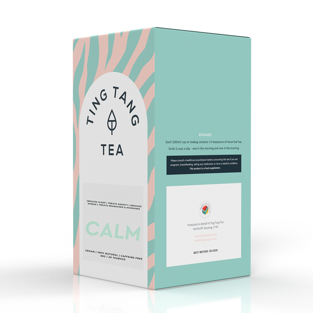 Calm Tea- for Anxiety & Stress (20 Teabags)