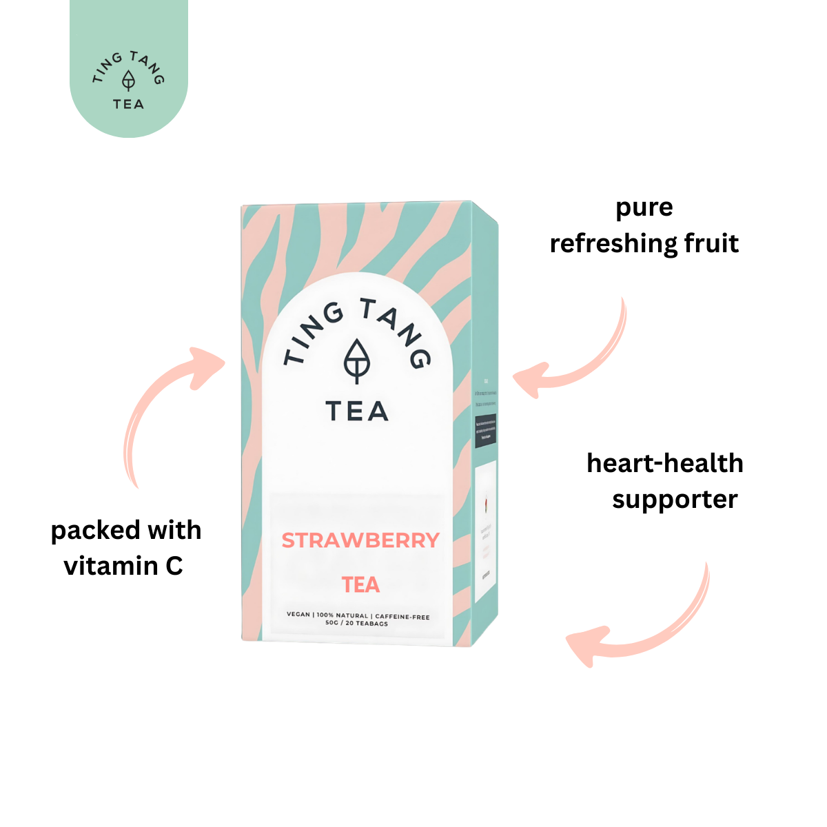 Strawberry Tea (20 Teabags)