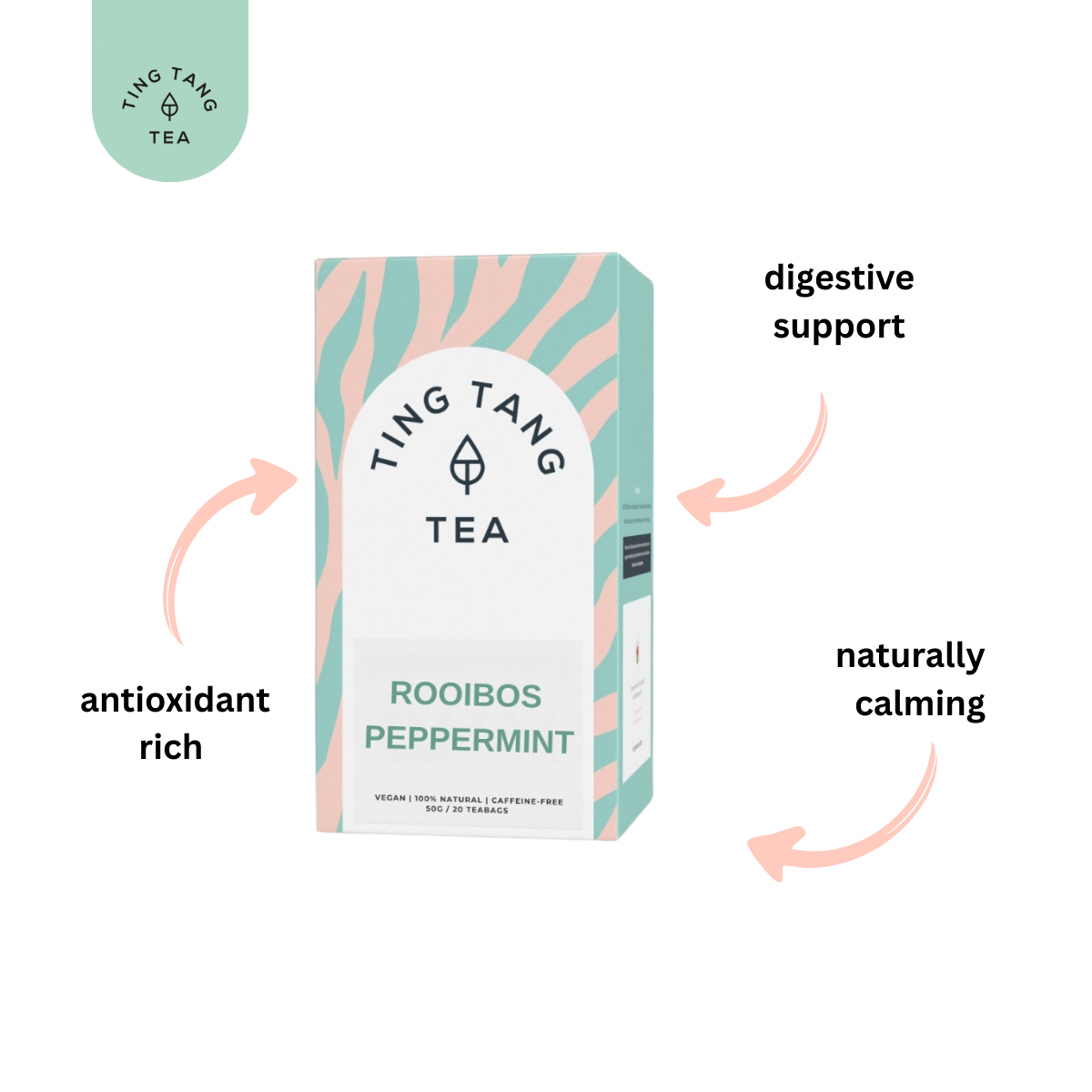 Rooibos & Peppermint Tea (20 Teabags)