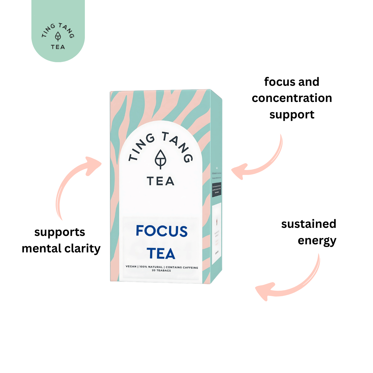 Focus Tea (With Lion's Mane): For Mental Clarity