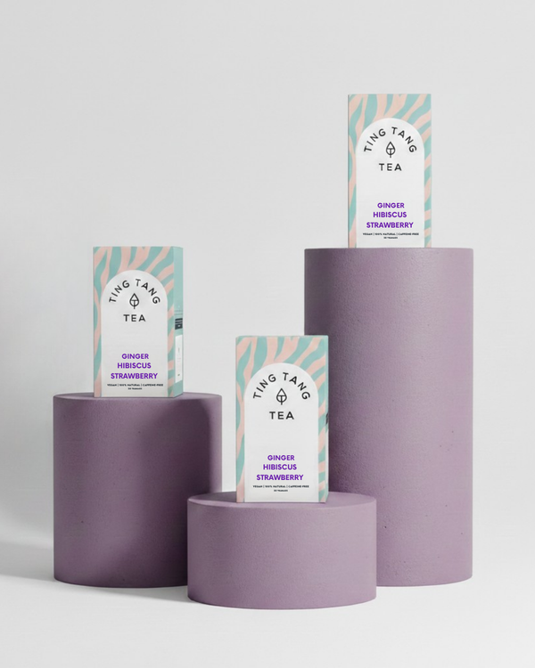 Pure Ginger, Hibiscus & Strawberry Trio